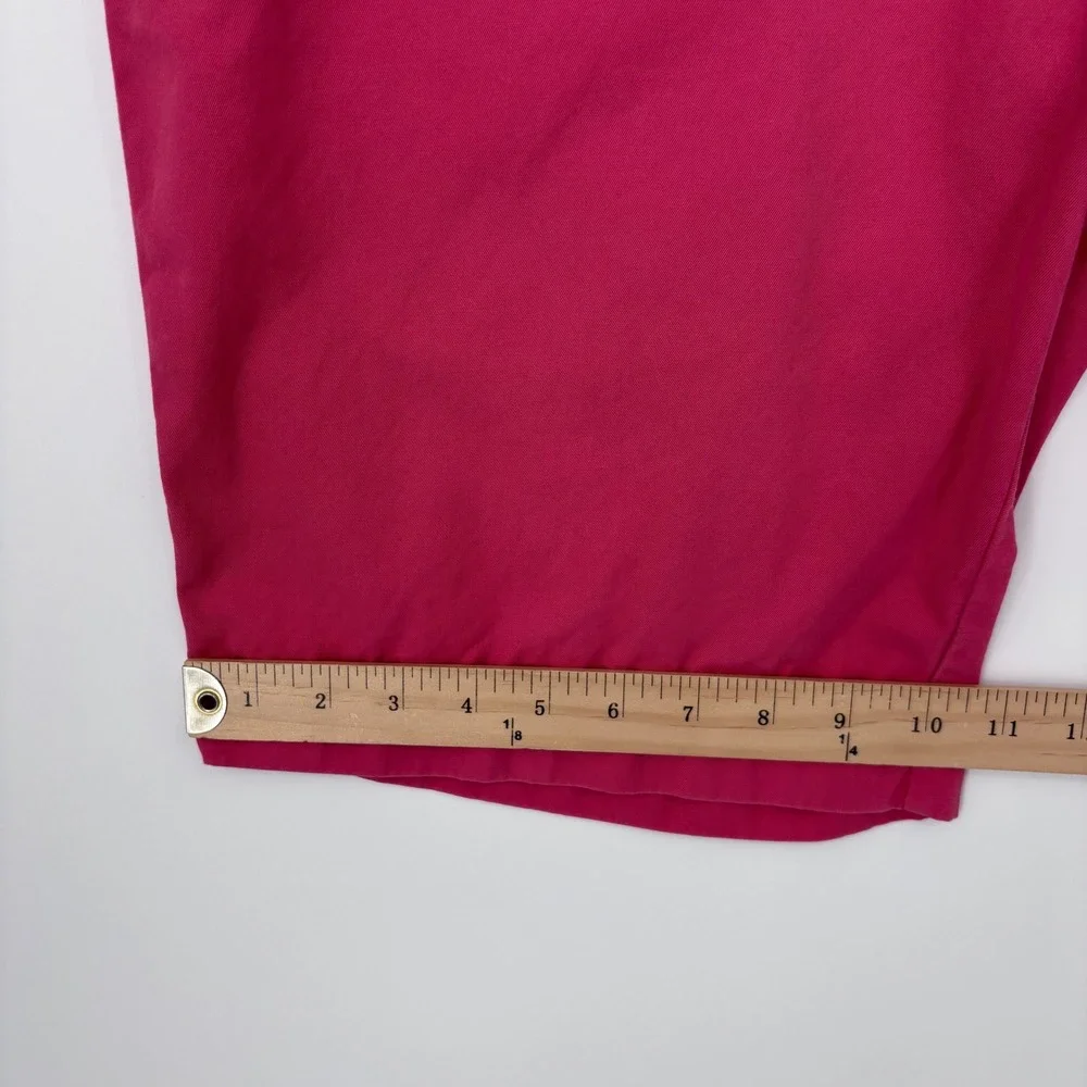 Polo Ralph Lauren Chino Shorts Mens 36 Pink Classic Fit Cotton Preppy Summer